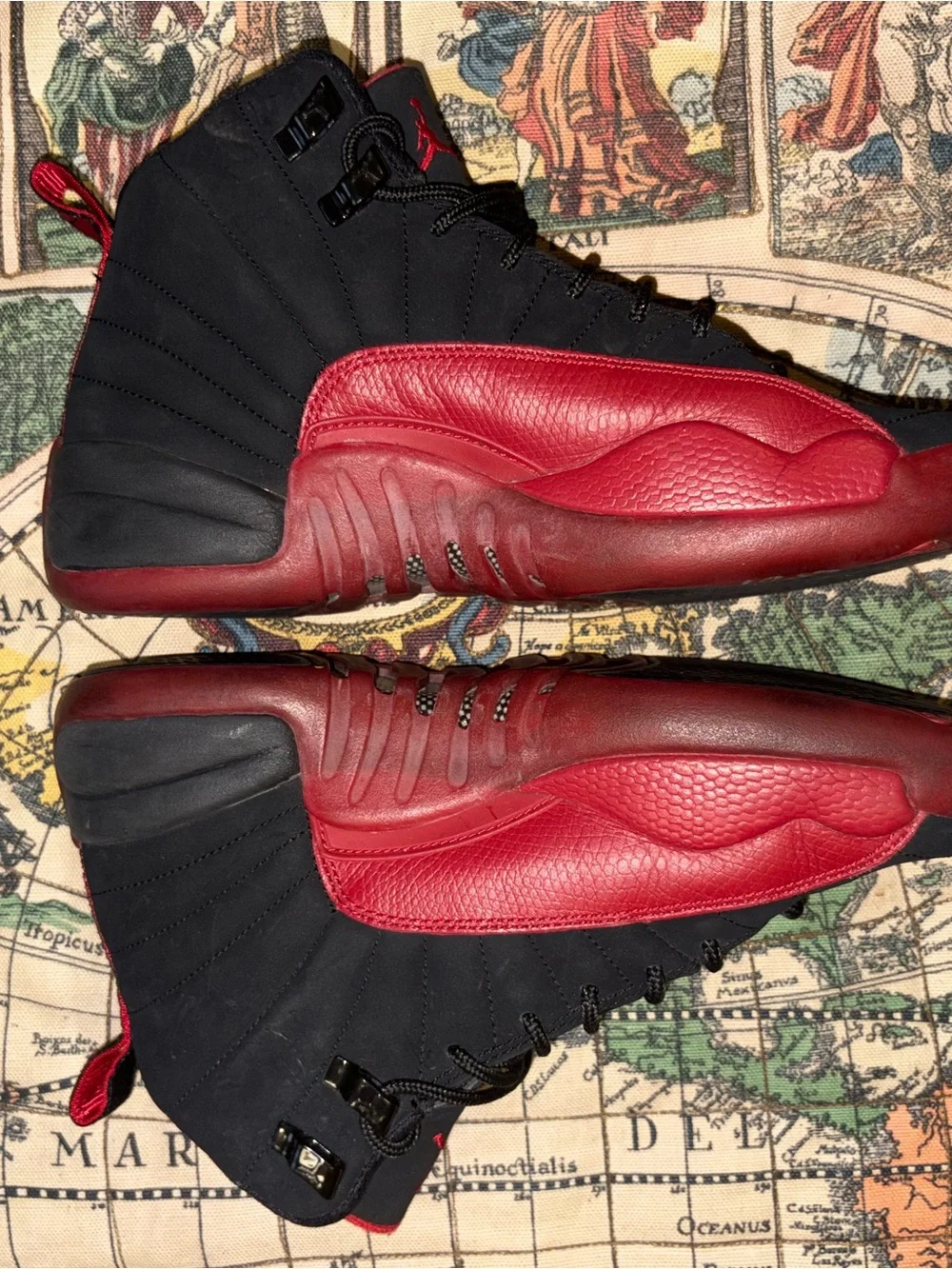 Jordan Black and Red Men's Basketball Boots